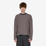 Reverse Rib Sweater Murkey Grey