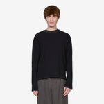 Reverse Rib Sweater Black