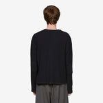 Reverse Rib Sweater Black