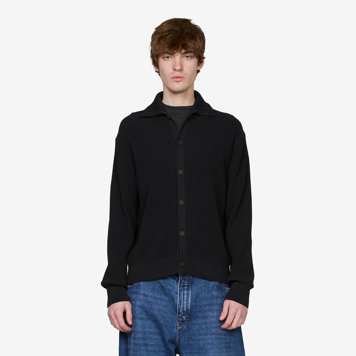 Oran Cardigan Black Front
