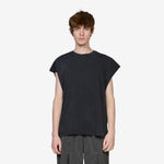 Essentials Cutoff Tank Black