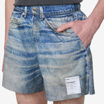 PeaceShell™ 5 Unlined Shorts Digital Denim