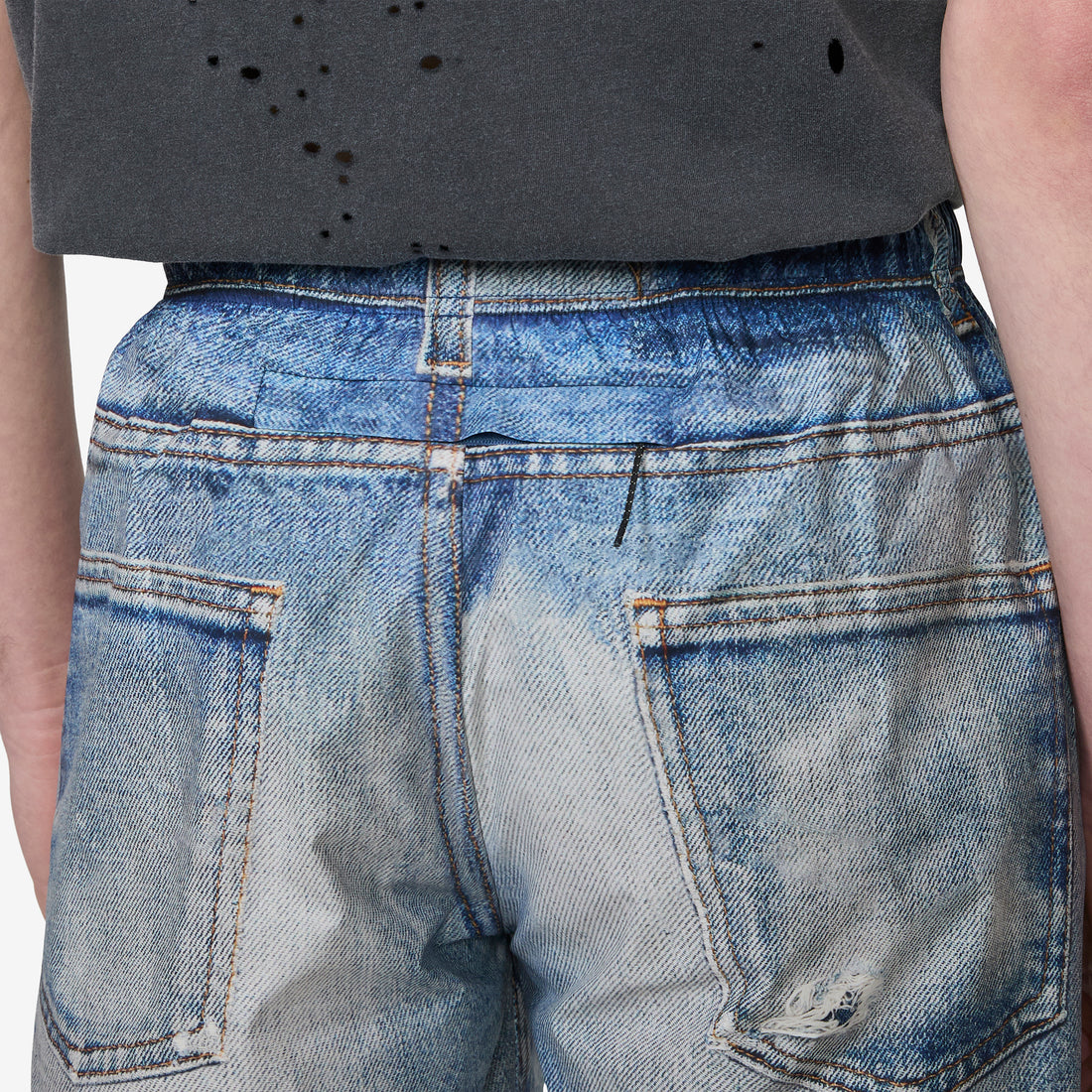 PeaceShell™ 5 Unlined Shorts Digital Denim Shorts