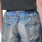 PeaceShell™ 5 Unlined Shorts Digital Denim