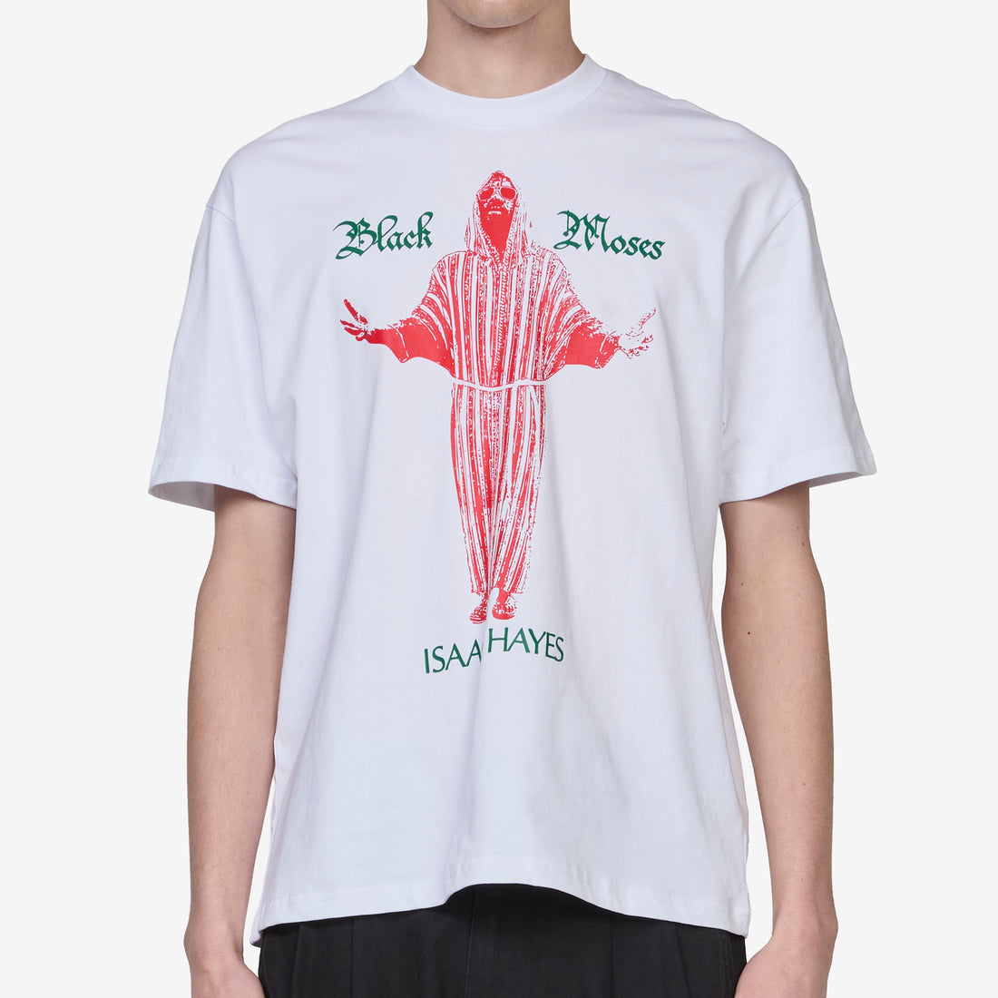 Black Moses T-Shirt White Tees