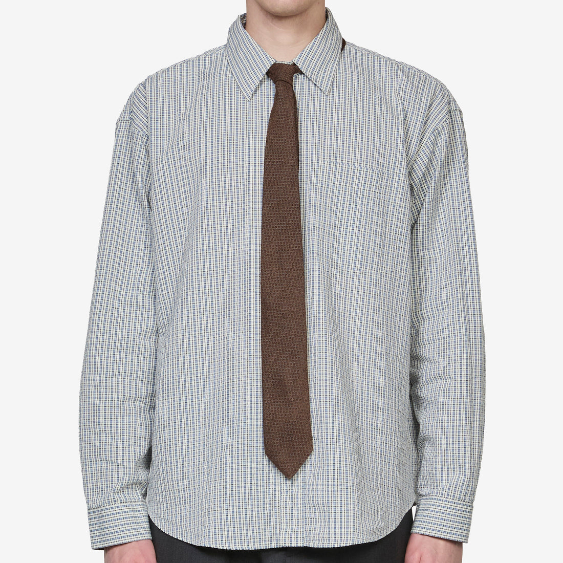 Formal Tie Grid Brown Accessories