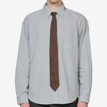 Formal Tie Grid Brown
