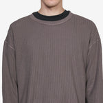 Reverse Rib Sweater Murkey Grey