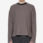 Reverse Rib Sweater Murkey Grey