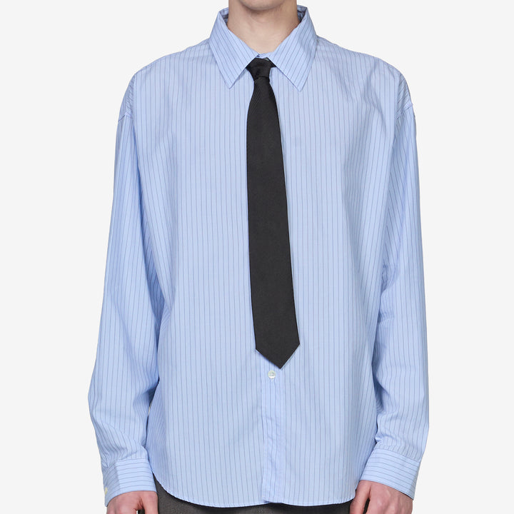 Banquet Tie Black Herringbone