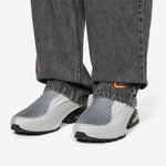 Sportswear Black Jeans Black | Safety Orange