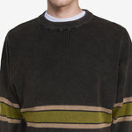 Break Knit Sweater Washed Black