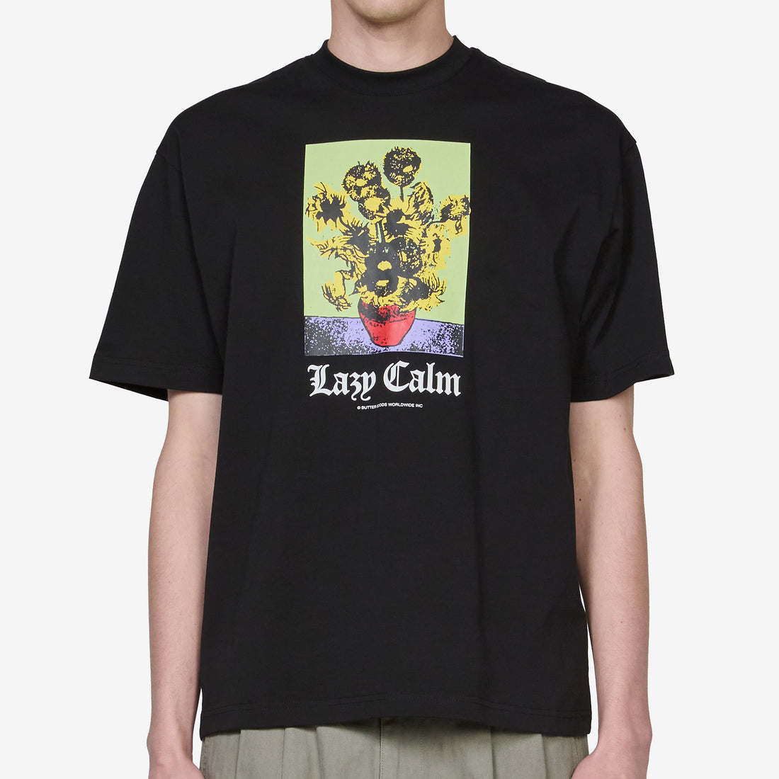Lazy Calm T-Shirt Black Tees
