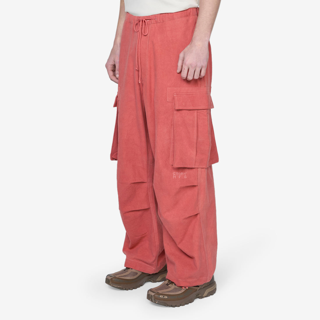 Peace Pant Ancient Pink Slub Pants