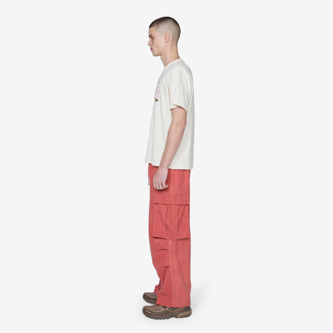 Peace Pant Ancient Pink Slub Pants
