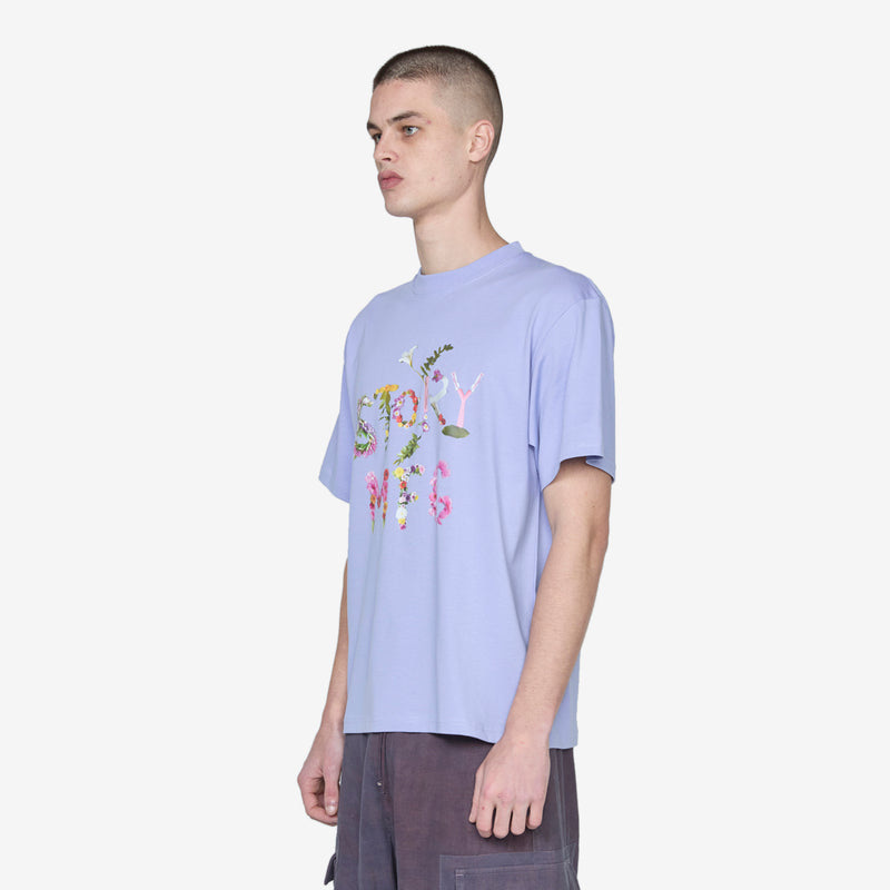 Grateful Short Sleeve T-Shirt Purple Flora Tees