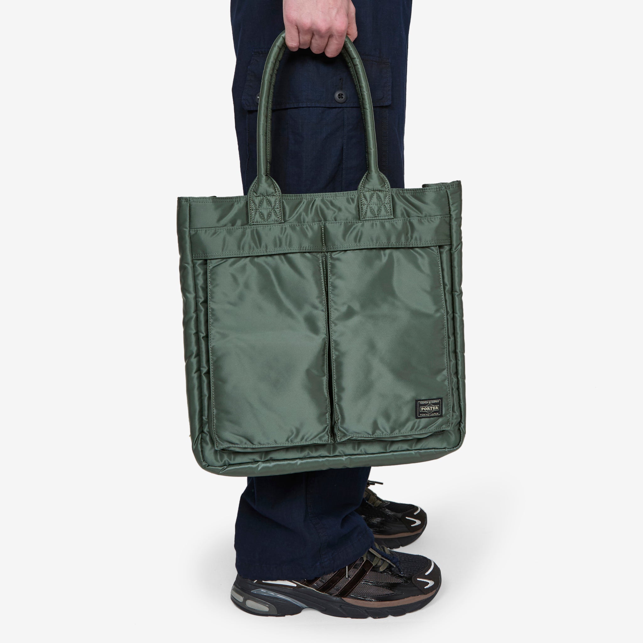 All New Tanker Carrying Tote Bag Sage Green – Above The Clouds
