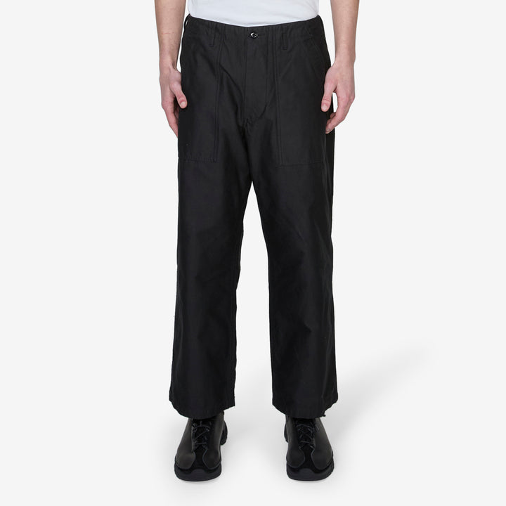 MIL Utility Trousers Black Front