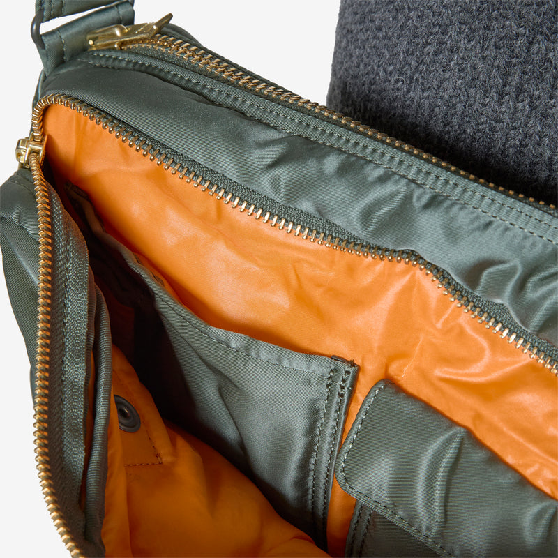 All New Tanker Sling Bag W-Zip Sage Green (L) – Above The Clouds