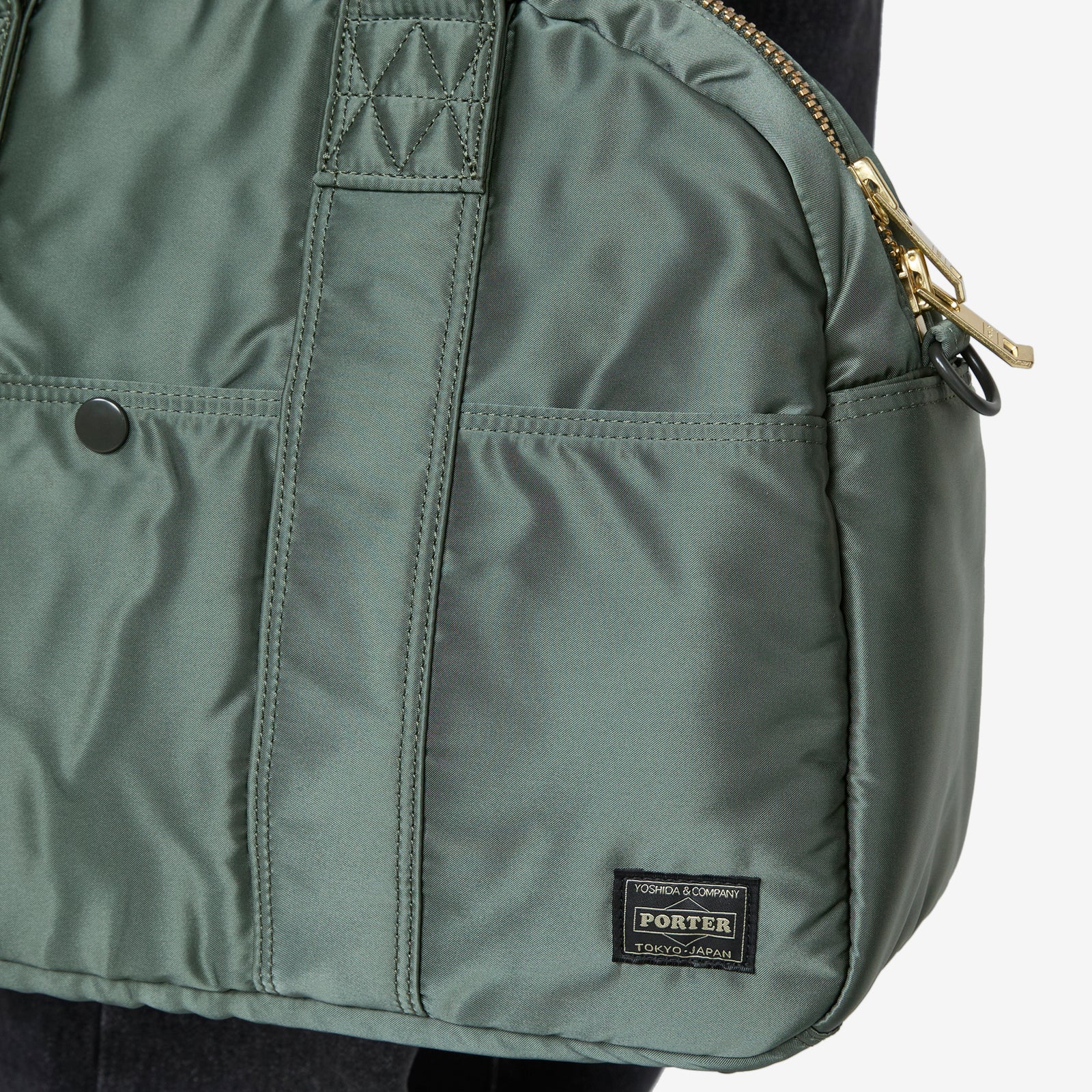 All New Tanker Boston Bag Sage Green (L) – Above The Clouds