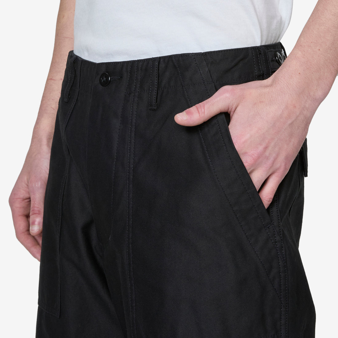 MIL Utility Trousers Black Pants