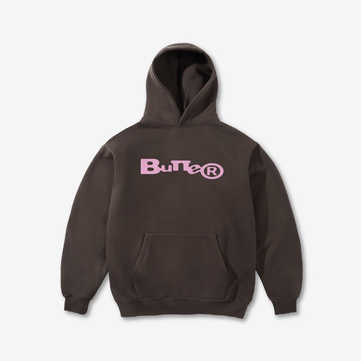 Registered Pullover Hood Brown Front