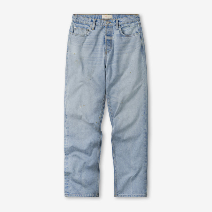 Relaxed 5 Pocket Jeans Light Wash Front
