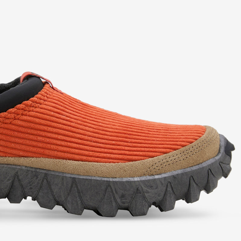 Snowclog Corduroy Burnt Ochre | Kelp | Black Footwear