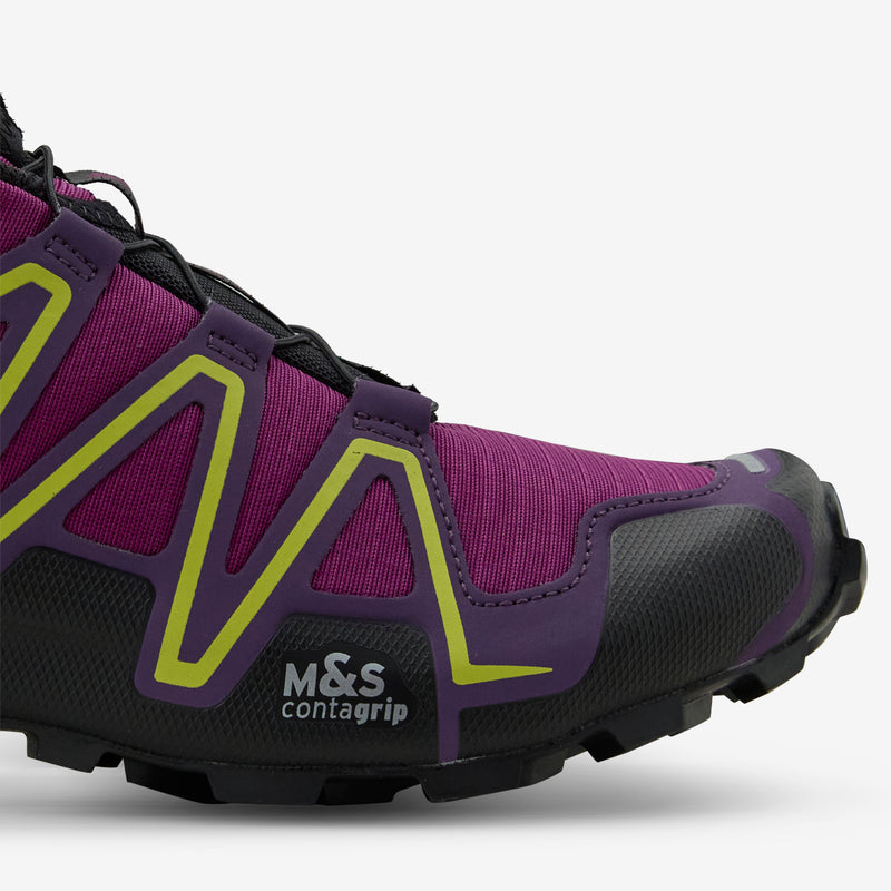 Speedcross 3 Plum Caspia | Black | Crown Jewel Footwear