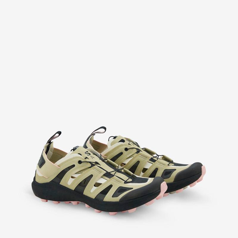 Udara Advanced Pale Olive Green | Black | Impatiens Pink Footwear