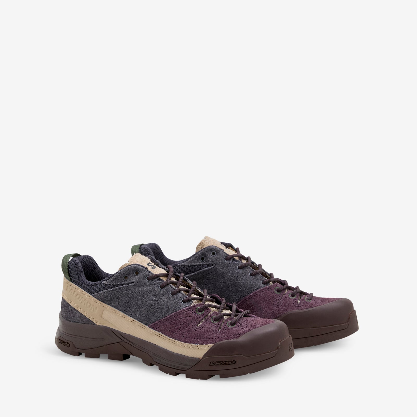 SALOMON のぶ之助 X-ALP Suede Plum Perfect | Nine Iron | Safari – Above The Clouds