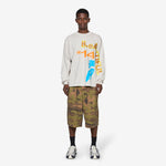 Rabbit Longsleeve T-Shirt Cement