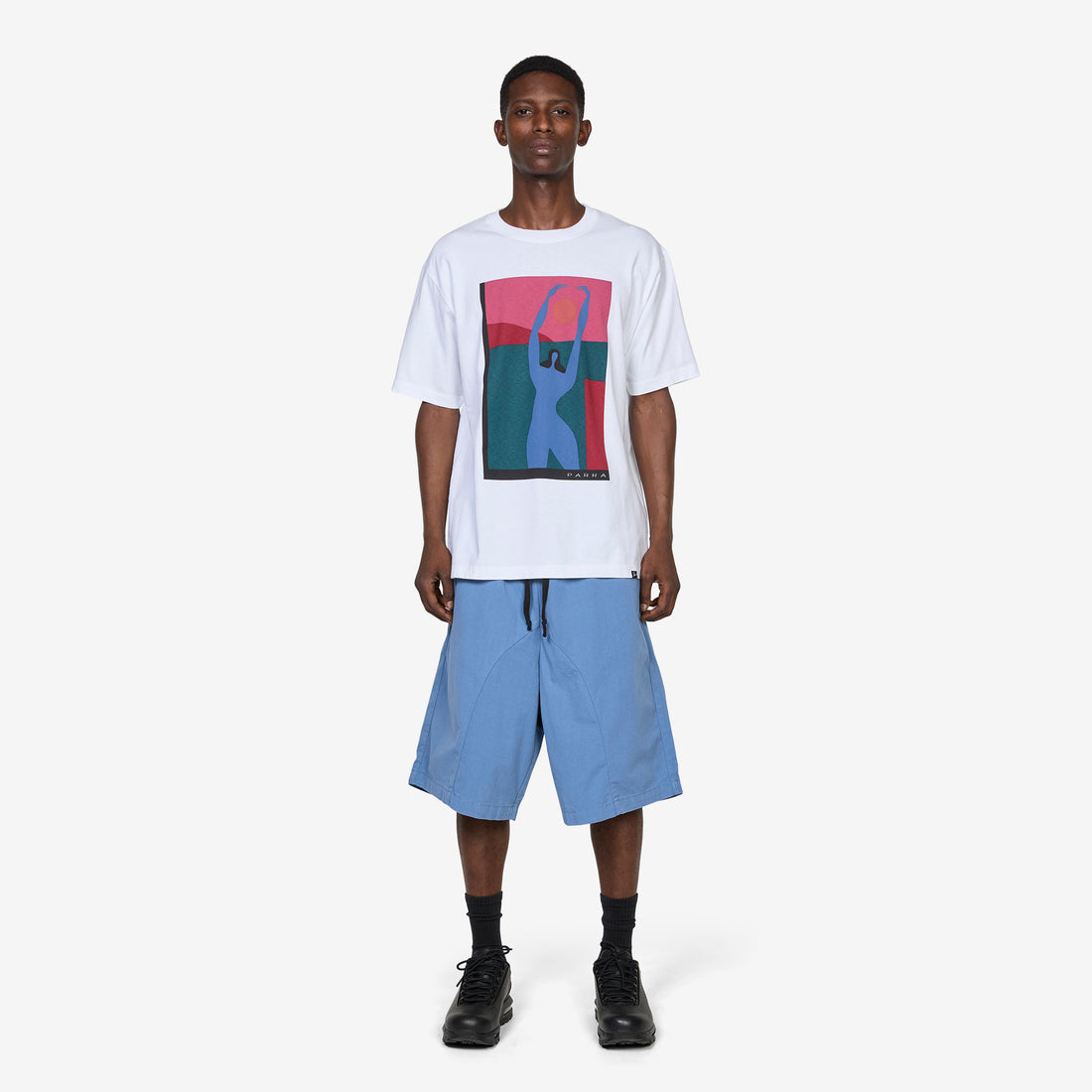 Elasticated Cotton Shorts Pond Shorts