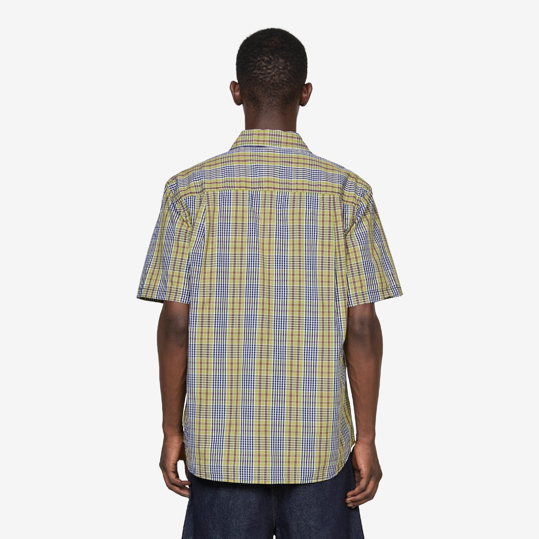 Cliff Short Sleeve Shirt Cedar Plaid Shirts