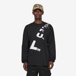 Poem Longsleeve T-Shirt Black