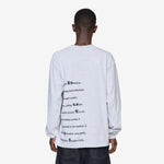 Poem Longsleeve T-Shirt Heather Grey