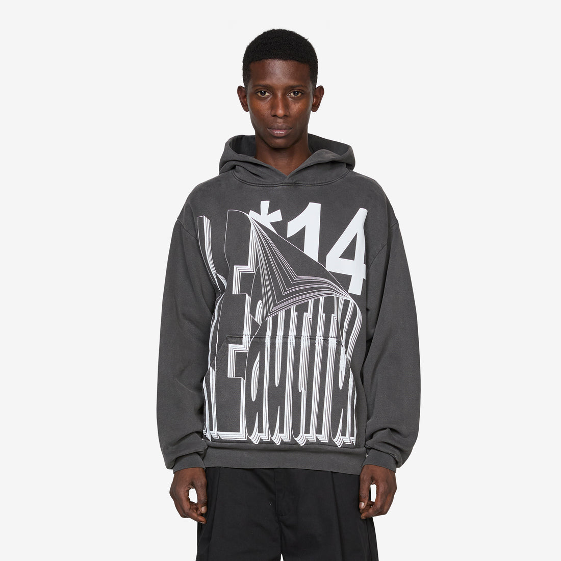 Flip Hoodie Vintage Black Jumpers