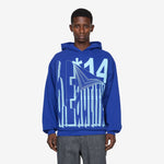 Flip Hoodie Cobalt Blue
