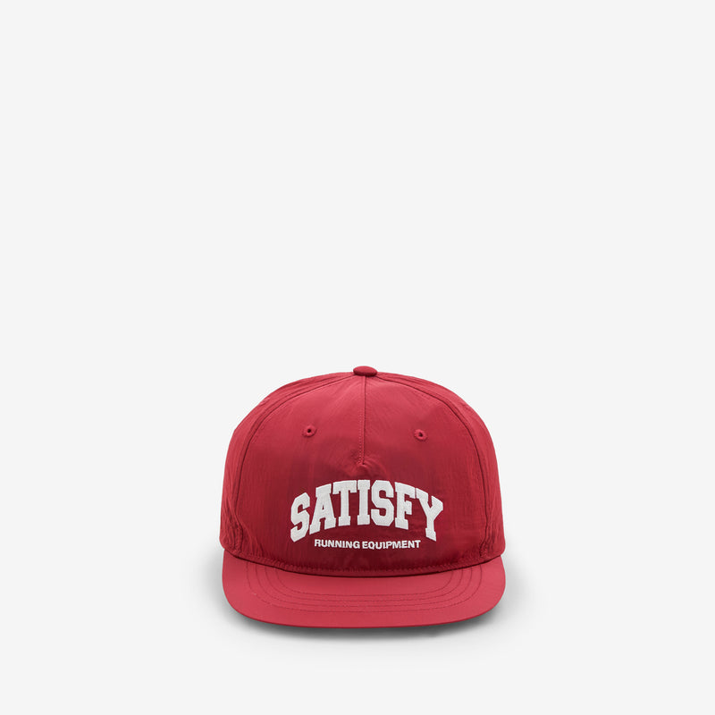 FliteSilk™ 5 Panel Pinch Cap Burgundy Headwear
