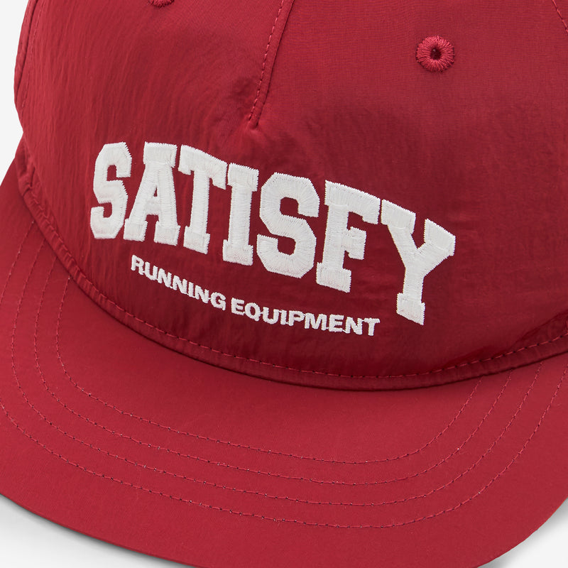 FliteSilk™ 5 Panel Pinch Cap Burgundy Headwear