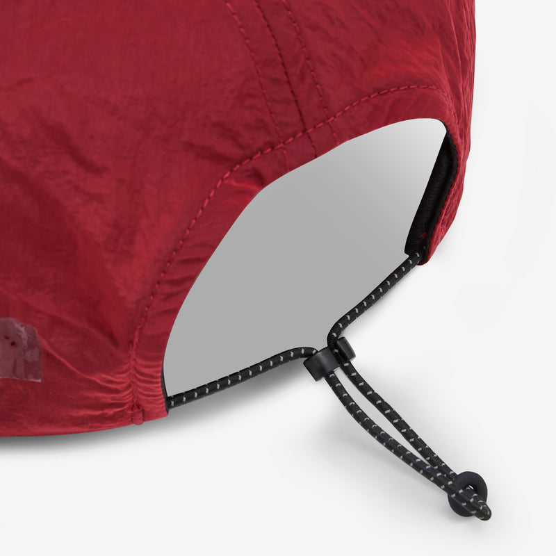 FliteSilk™ 5 Panel Pinch Cap Burgundy Headwear