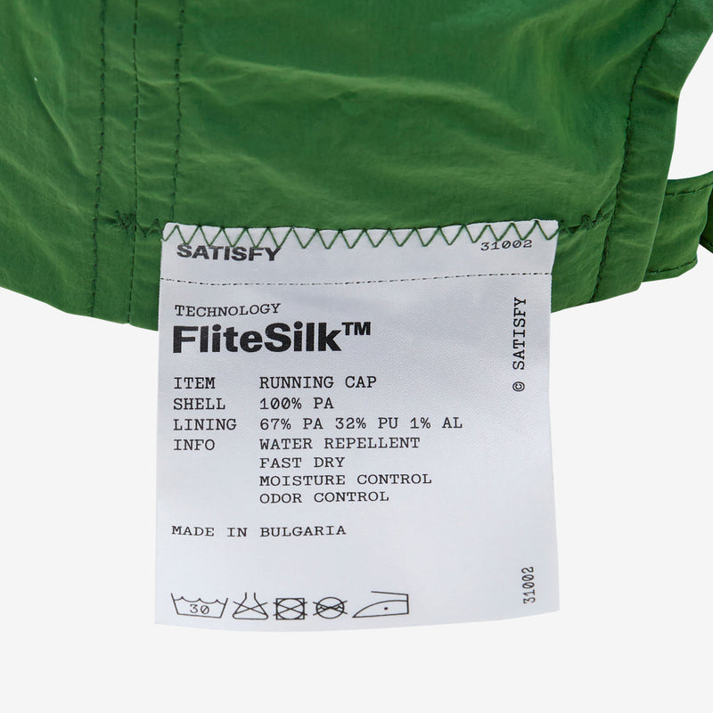 FliteSilk™ Running Cap Green Headwear
