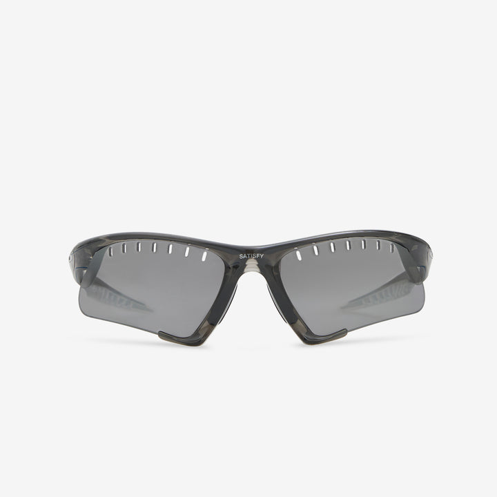 Satisfy x Suture Jacket™ Grey Smoke | Prizm Black Vented Front