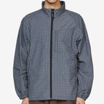 Mini Check Nylon Jacket Navy Check