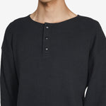 Ballon Sweatshirt Furnace Black Beefy Rib