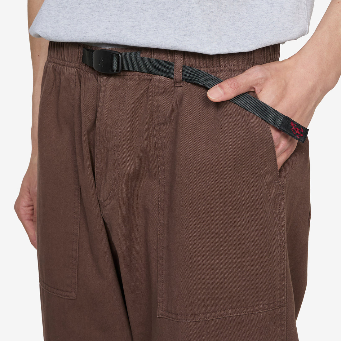 Loose Tapered Ridge Pant Brown Pigment Pants