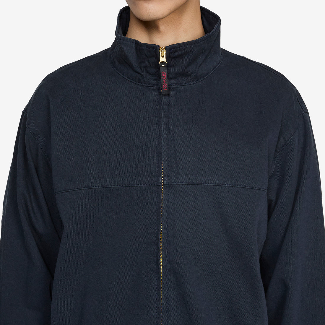 Twill-Around Jacket Double Navy Jackets