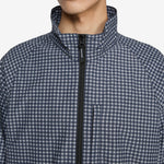 Mini Check Nylon Jacket Navy Check