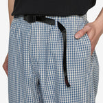 Dobby Plaid Gramicci Pant Straight Fit Royal