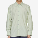 Longsleeve Green Stripe Poplin Shirt Green | White | Yellow